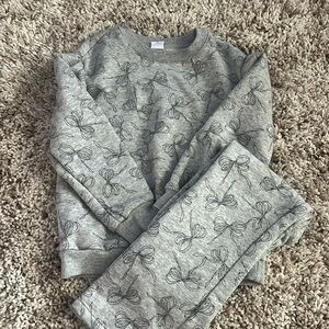 Grey Girls Matching Set